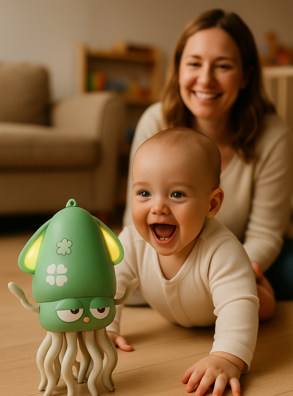 Toyzli™ Dancing Octopus – The Smart, Screen-Free Toy That Gets Toddlers Moving in Minutes