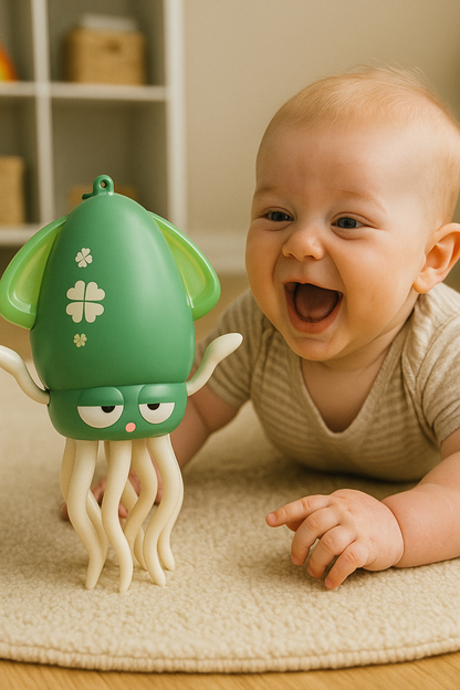 Toyzli™ Dancing Octopus – The Smart, Screen-Free Toy That Gets Toddlers Moving in Minutes