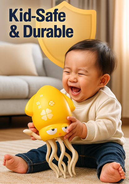 Toyzli™ Dancing Octopus – The Smart, Screen-Free Toy That Gets Toddlers Moving in Minutes
